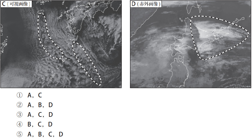 気象予報士試験　第46回　専門　問7