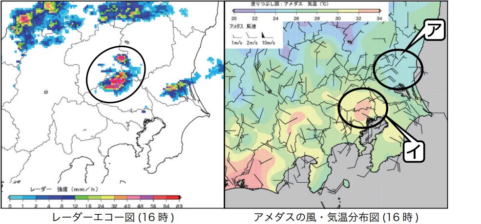 気象予報士試験　第35回　専門　問12